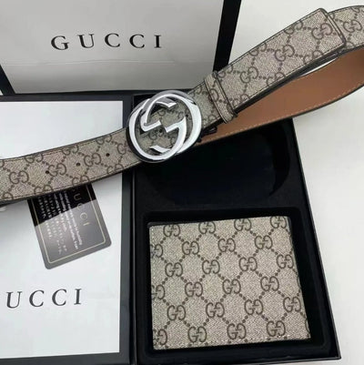 "GG" vyö ja lompakko