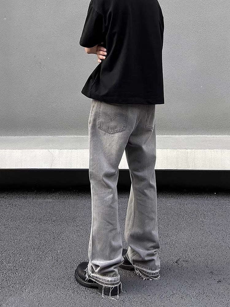 Džínsy s rozšířenými nohavicemi