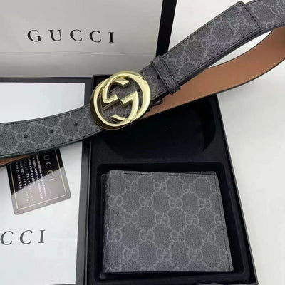 "GG" vyö ja lompakko