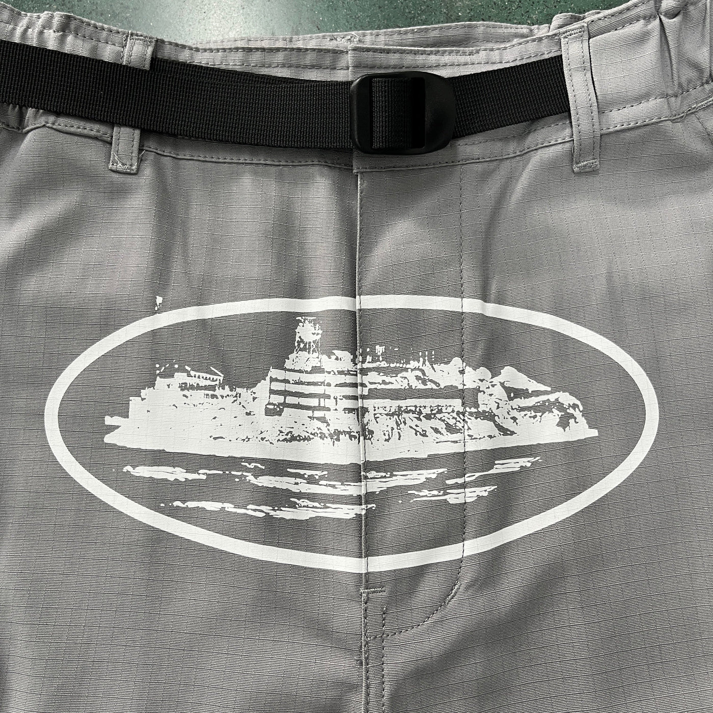 Shorts Lastais "Alcatraz" Liath