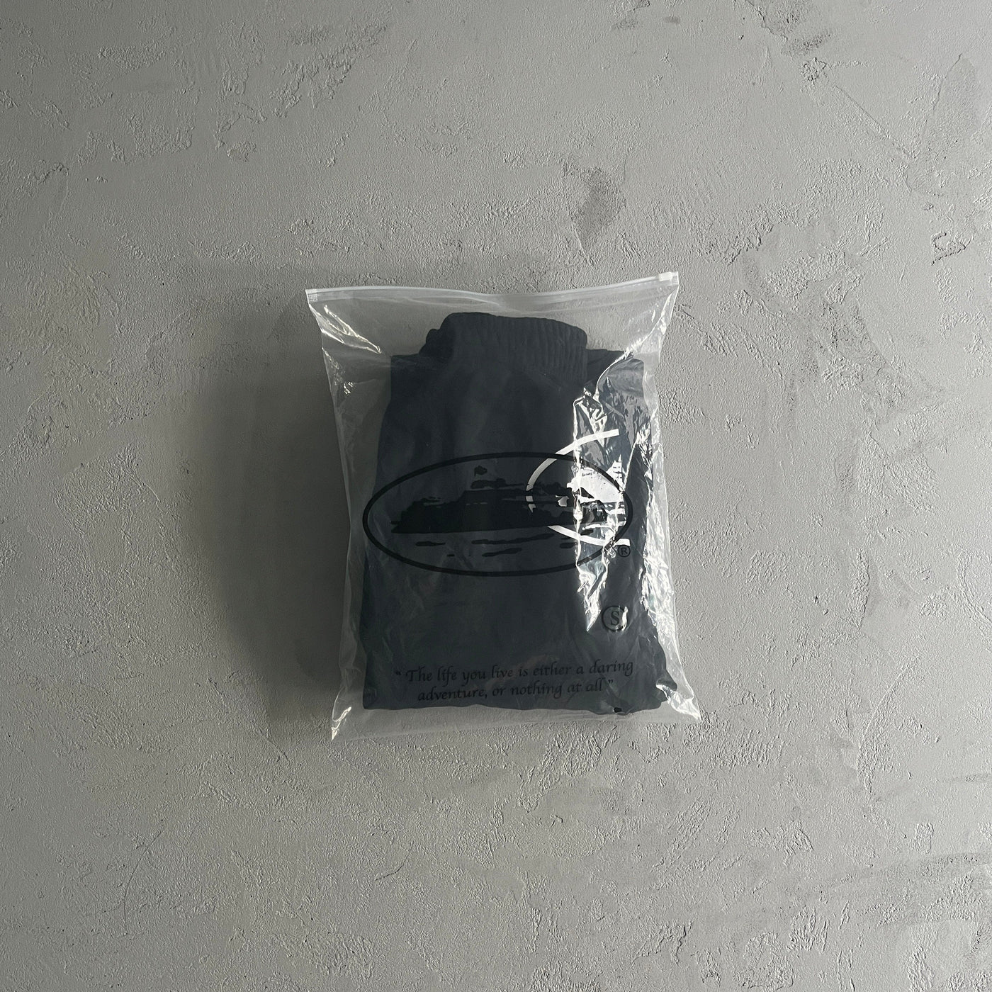 Tepláková súprava "Alcatraz" čierna/biela