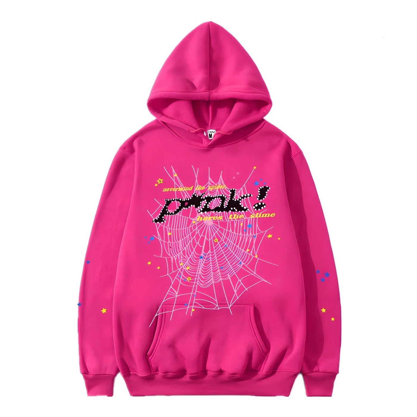 "Sp5der" Hoodie Roze