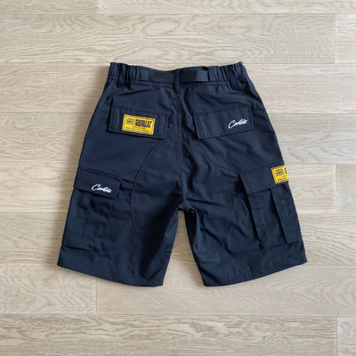 Shorts Lastais "Alcatraz" Dubh