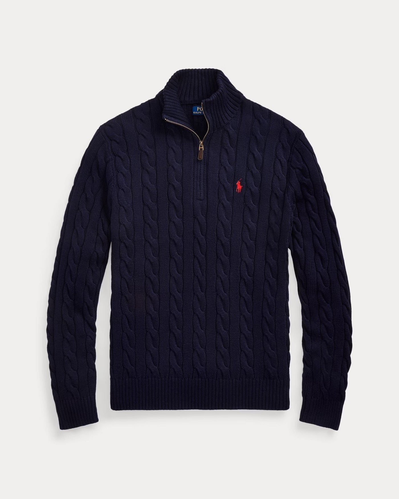 "RL" Knit Halfzip