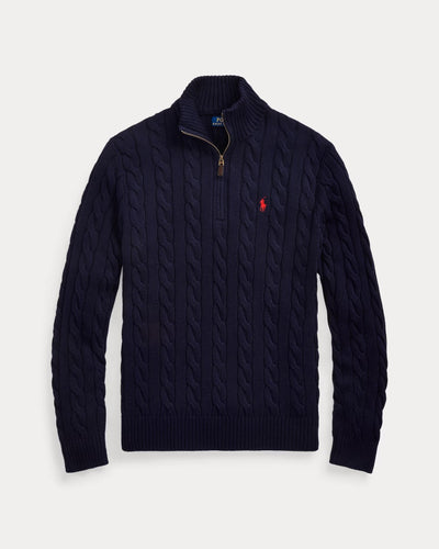 "RL" Knit Halfzip